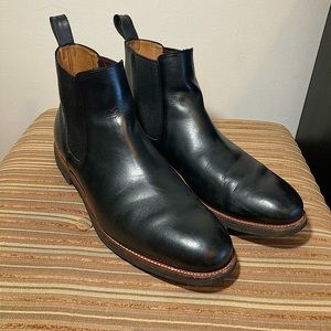 J Crew Chelsea Boots Black Size 11.5